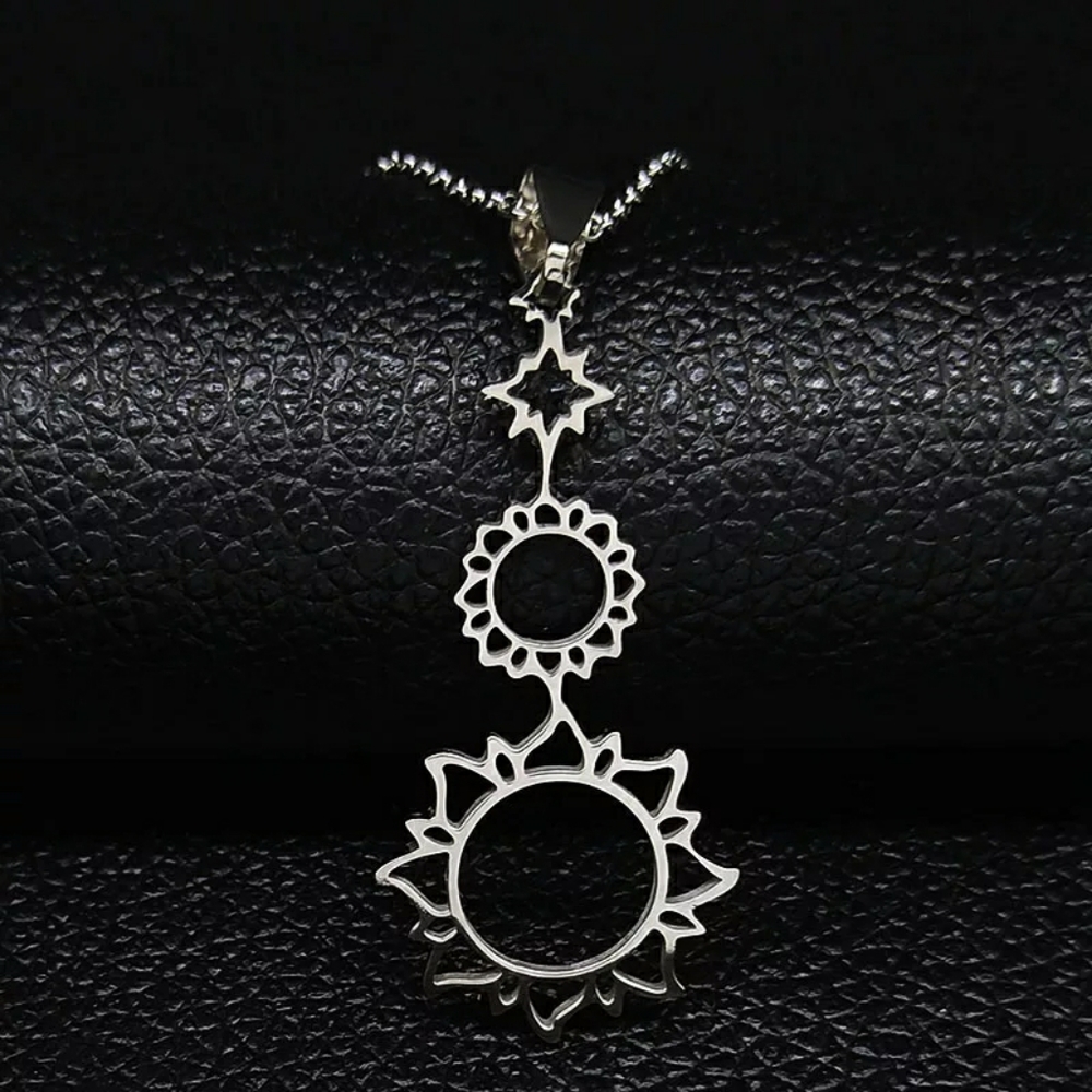Sunburst Pendant Necklace